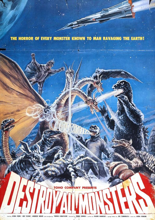 Destroy All Monsters Poster