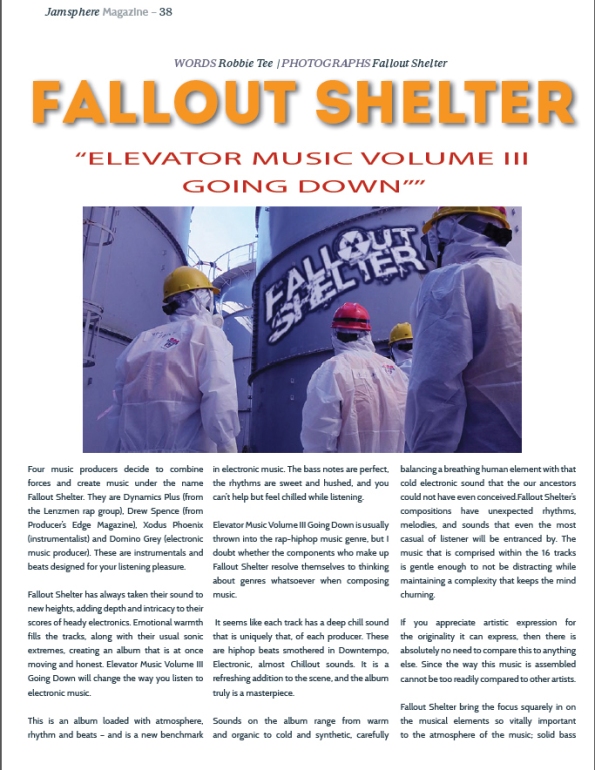 Fallout Shelter Magazine page screen capture